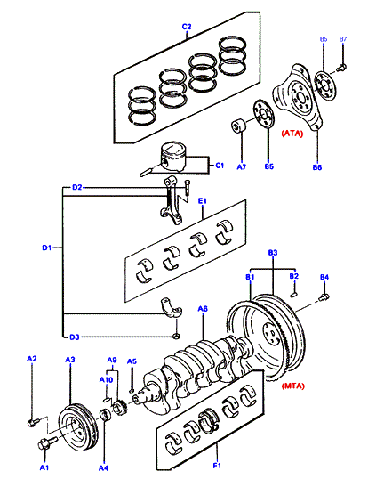 GENERATOR (I4,SOHC)