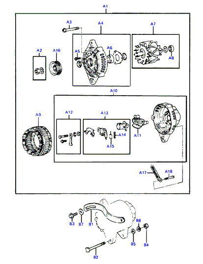 GENERATOR (I4,SOHC)