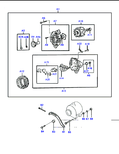 GENERATOR (I4,SOHC)