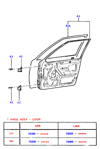 PANEL - REAR DOOR