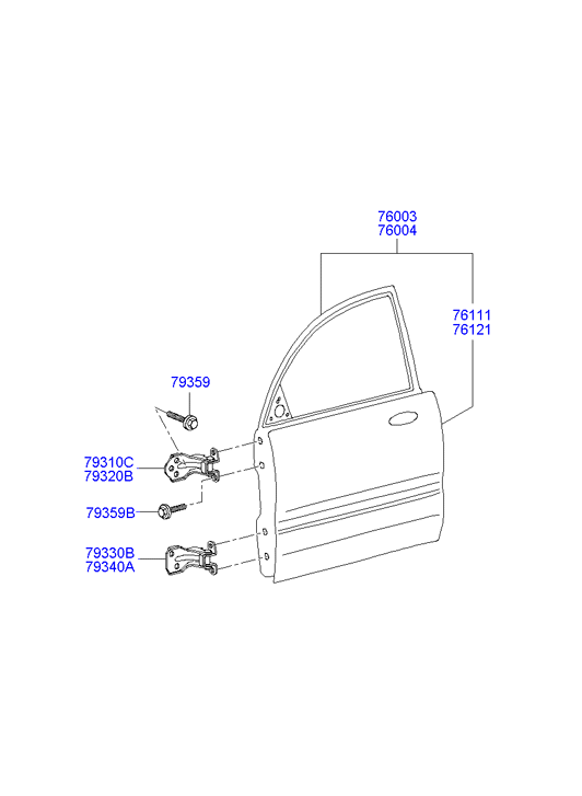 PANEL - REAR DOOR