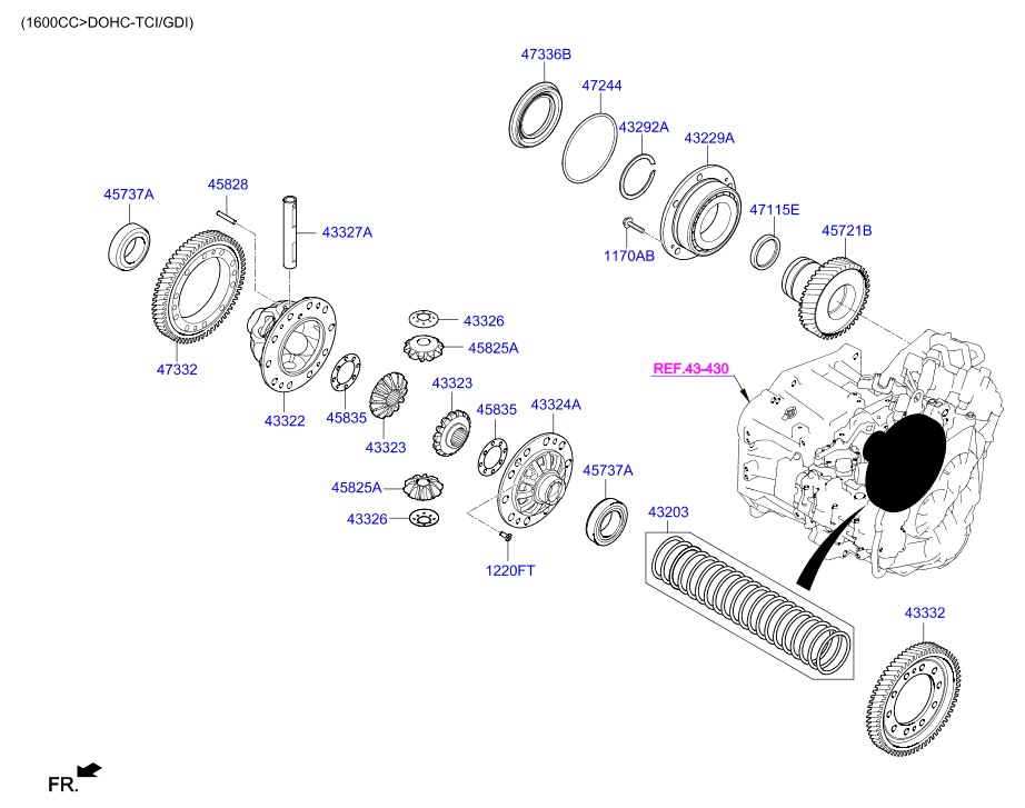 DRIVE SHAFT (REAR)