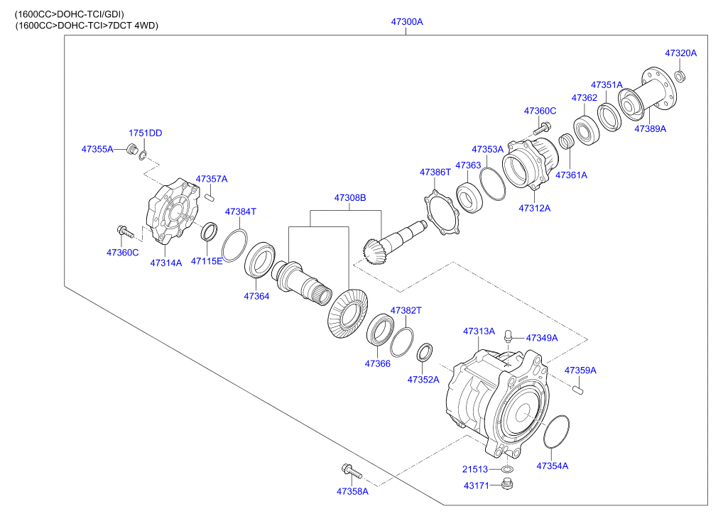 DRIVE SHAFT (REAR)