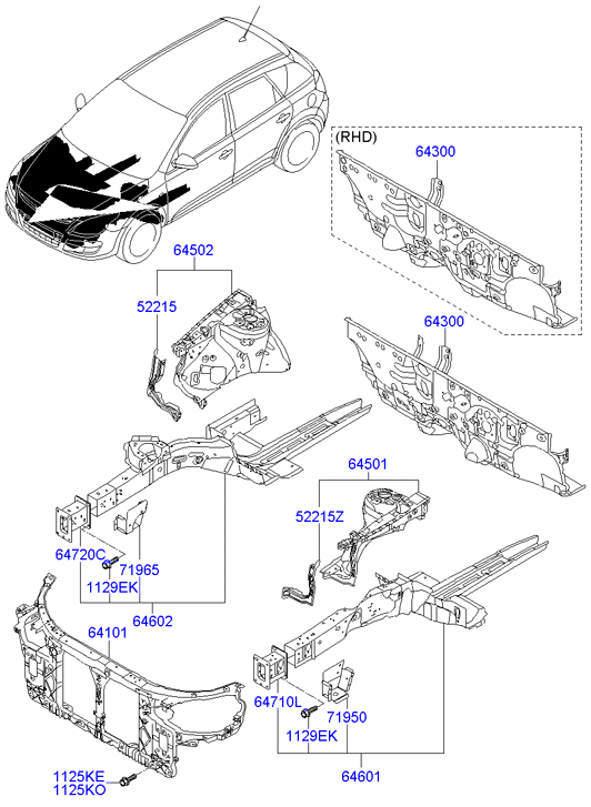 PANEL-TAIL GATE & LOCKING SYSTEM