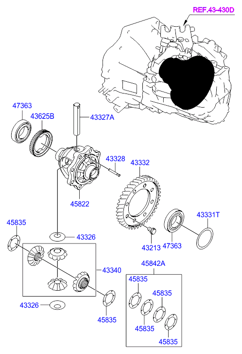 DRIVE SHAFT (REAR)