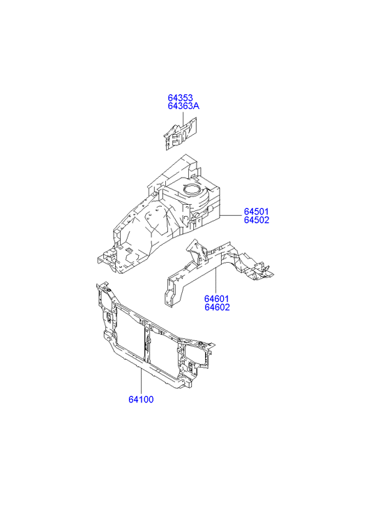 PANEL - REAR DOOR