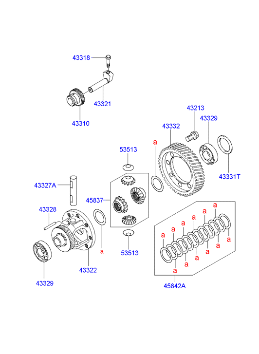 DRIVE SHAFT (2WD)