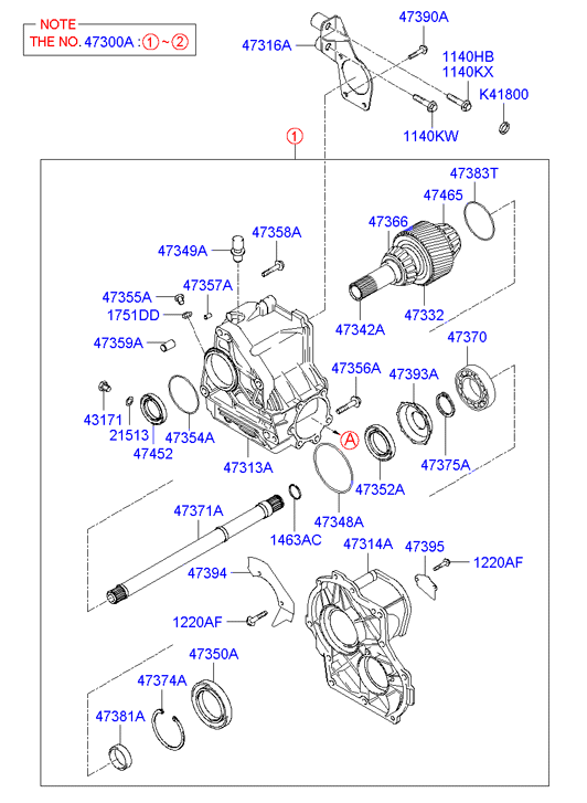 DRIVE SHAFT - FRONT