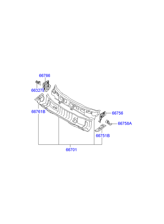 PANEL - REAR DOOR