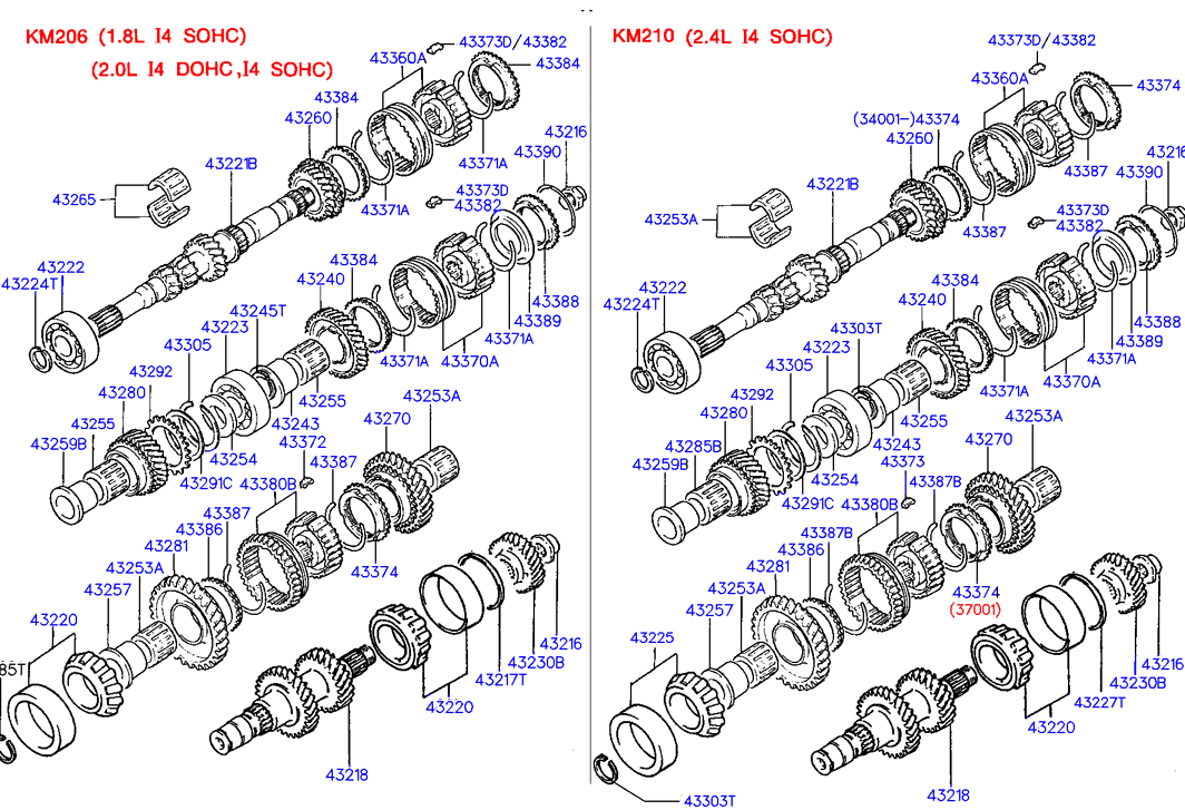 DRIVE SHAFT (I4)