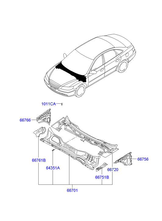 PANEL - REAR DOOR