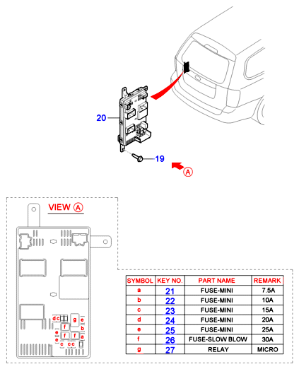 A/C SYSTEM - COOLER LINE, REAR