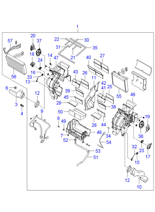 A/C SYSTEM - COOLER LINE, REAR