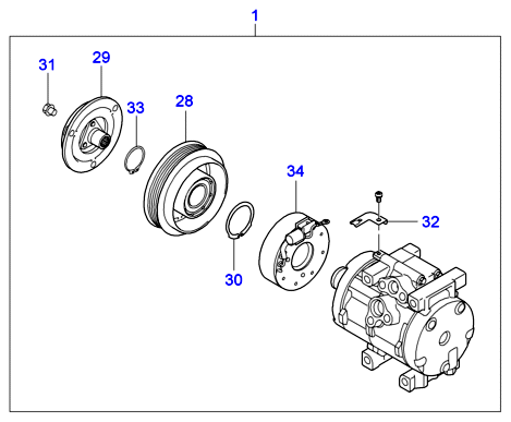 A/C SYSTEM - COOLER LINE, REAR