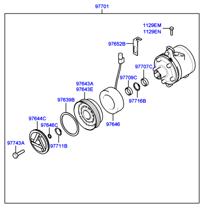 A/C EVAPORATOR