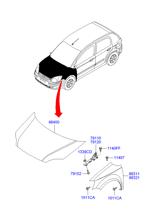 PANEL - REAR DOOR