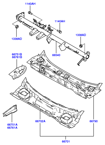 PANEL - REAR DOOR