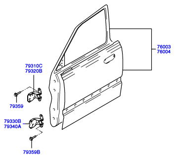 PANEL - REAR DOOR