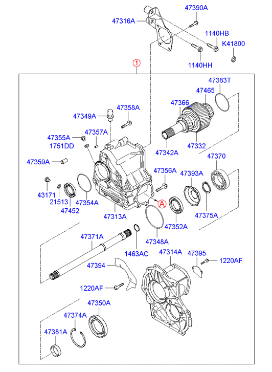 DRIVE SHAFT - FRONT