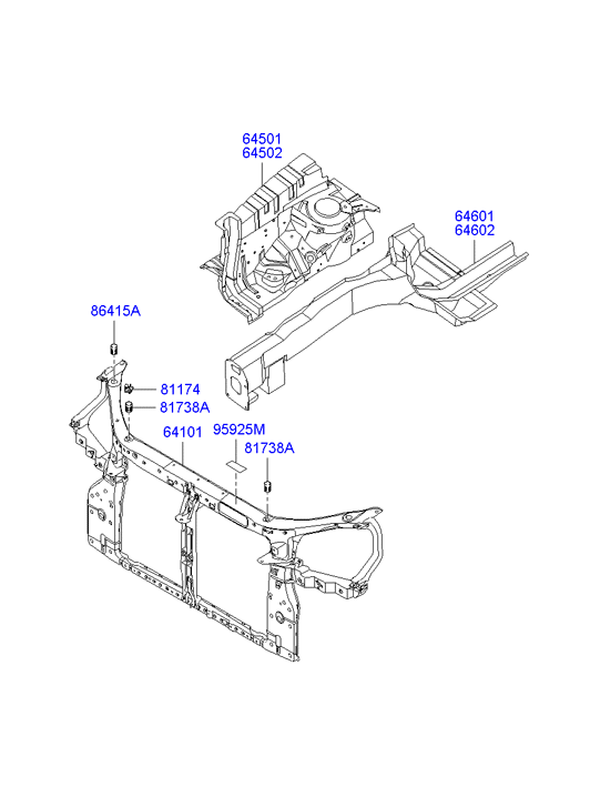 PANEL - REAR DOOR