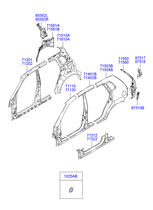 PANEL - REAR DOOR