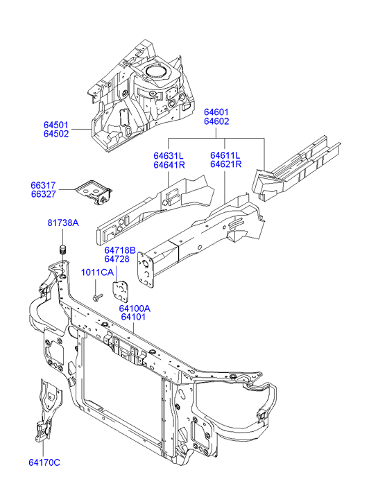 PANEL - REAR DOOR