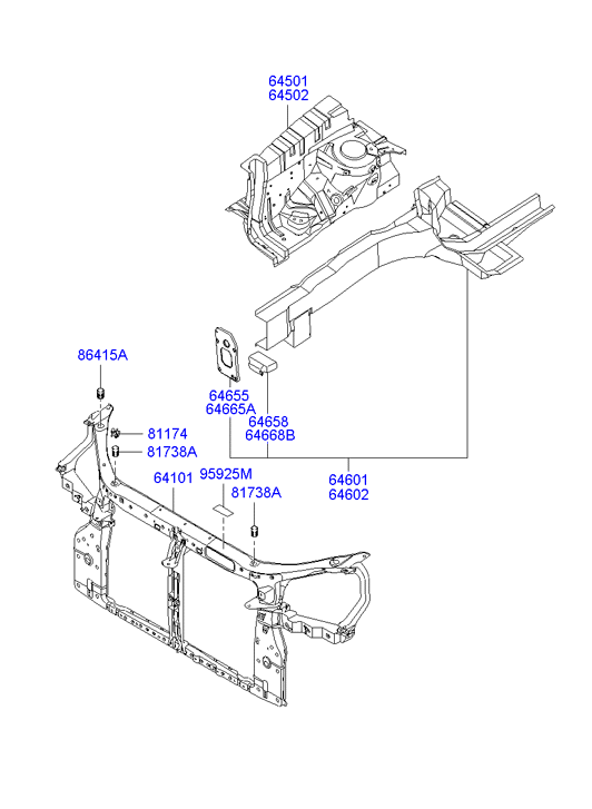 PANEL - REAR DOOR