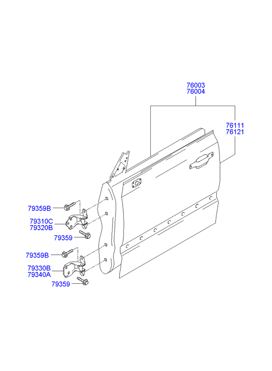 PANEL - REAR DOOR