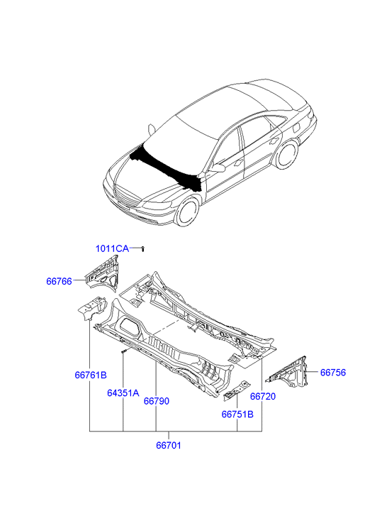 PANEL - REAR DOOR