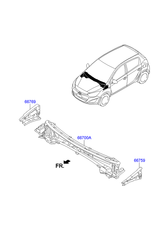 PANEL - REAR DOOR