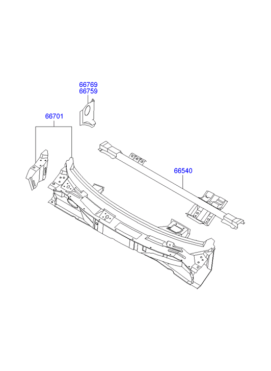 PANEL - REAR DOOR