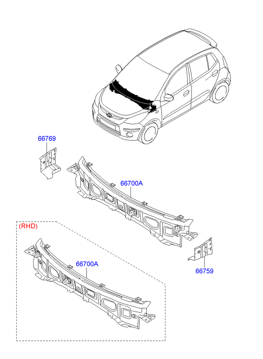 PANEL - REAR DOOR