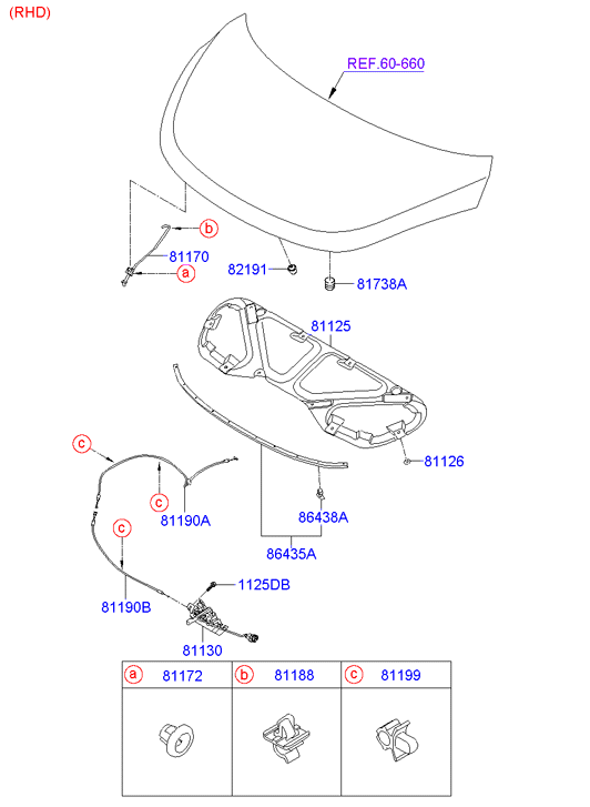 HOLDER ASSY - CHILD SEAT