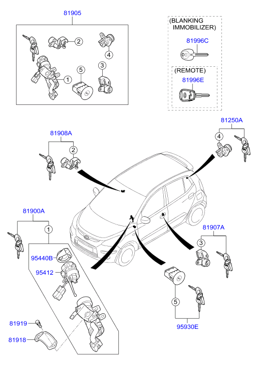 HOLDER ASSY - CHILD SEAT