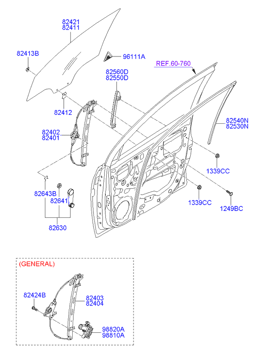 HOLDER ASSY - CHILD SEAT