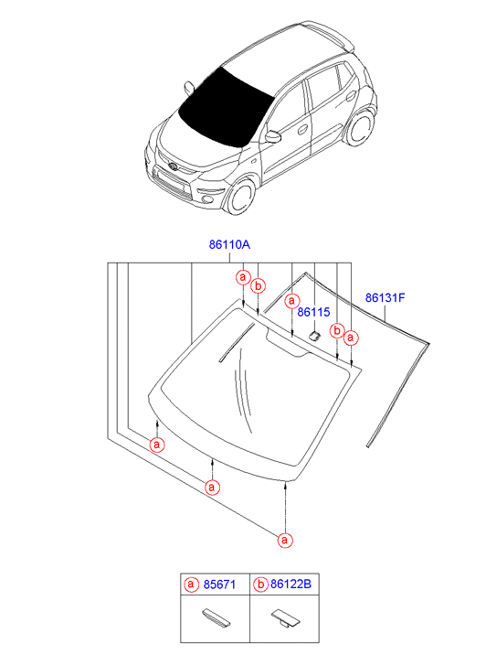 HOLDER ASSY - CHILD SEAT