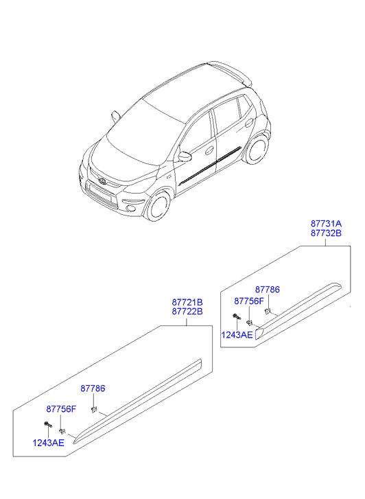 HOLDER ASSY - CHILD SEAT