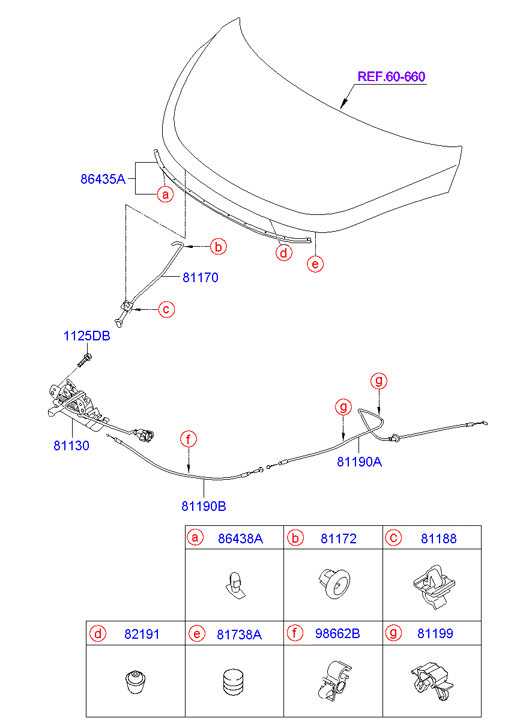 HOLDER ASSY - CHILD SEAT