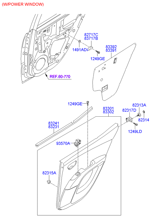 HOLDER ASSY - CHILD SEAT