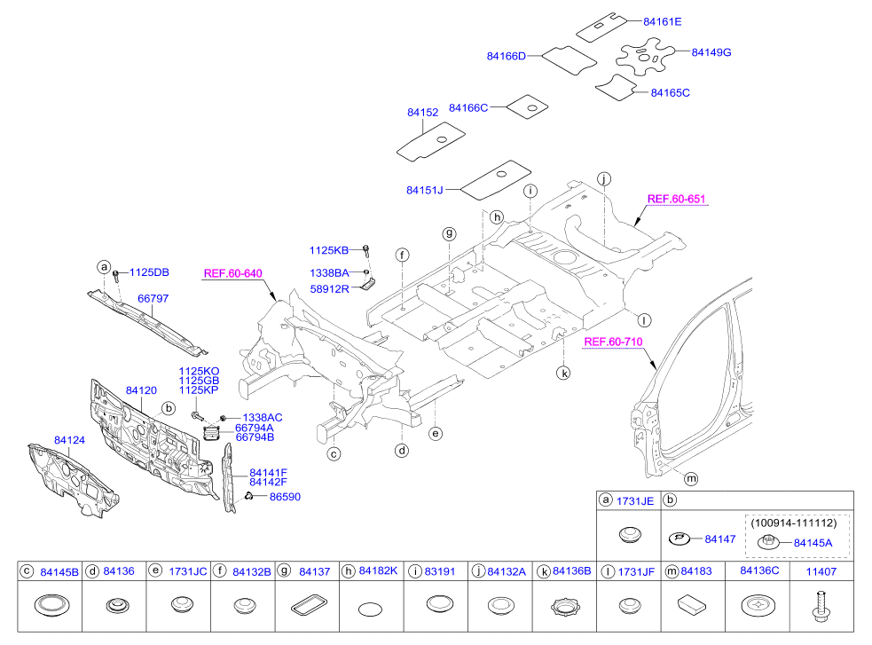 HOLDER ASSY - CHILD SEAT