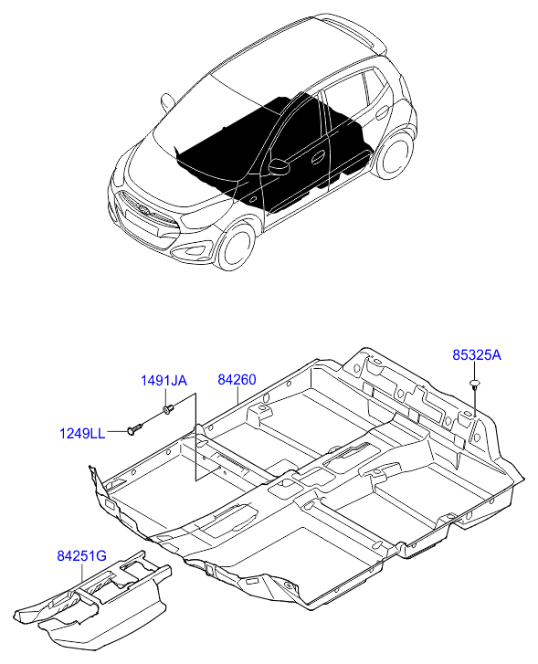 HOLDER ASSY - CHILD SEAT