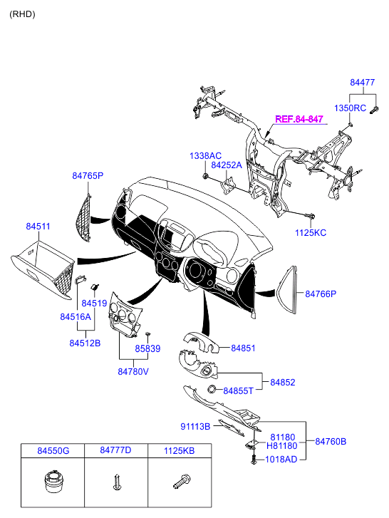 HOLDER ASSY - CHILD SEAT