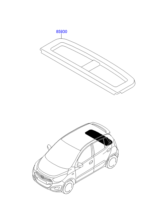 HOLDER ASSY - CHILD SEAT