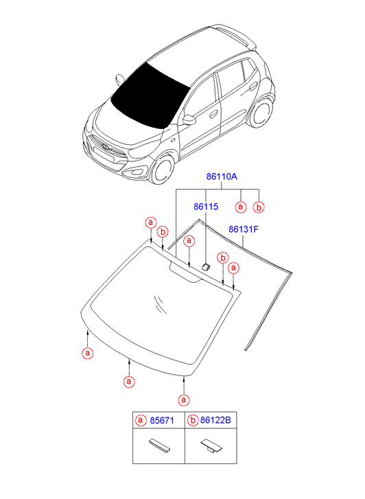 HOLDER ASSY - CHILD SEAT