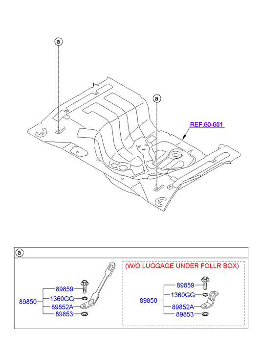 HOLDER ASSY - CHILD SEAT