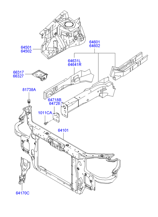 PANEL - REAR DOOR