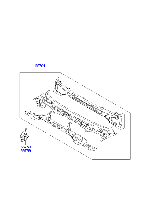 PANEL - REAR DOOR