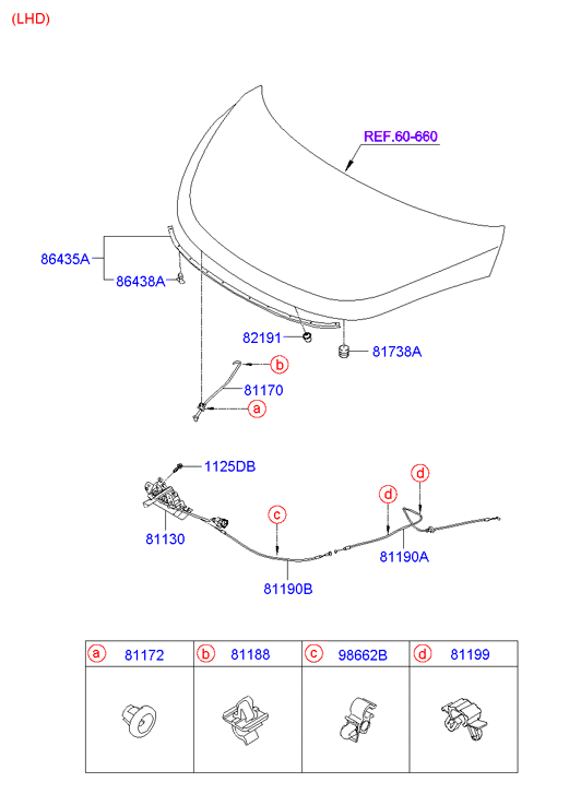 HOLDER ASSY - CHILD SEAT