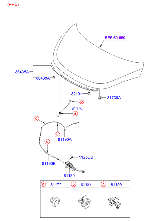 HOLDER ASSY - CHILD SEAT