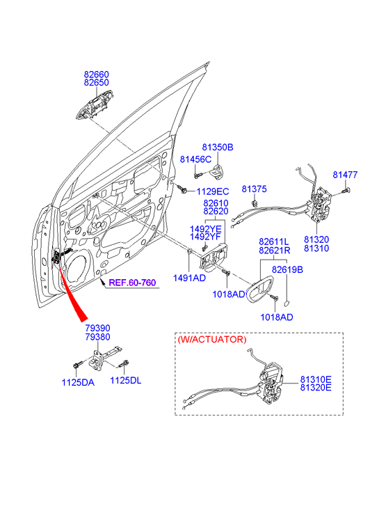 HOLDER ASSY - CHILD SEAT